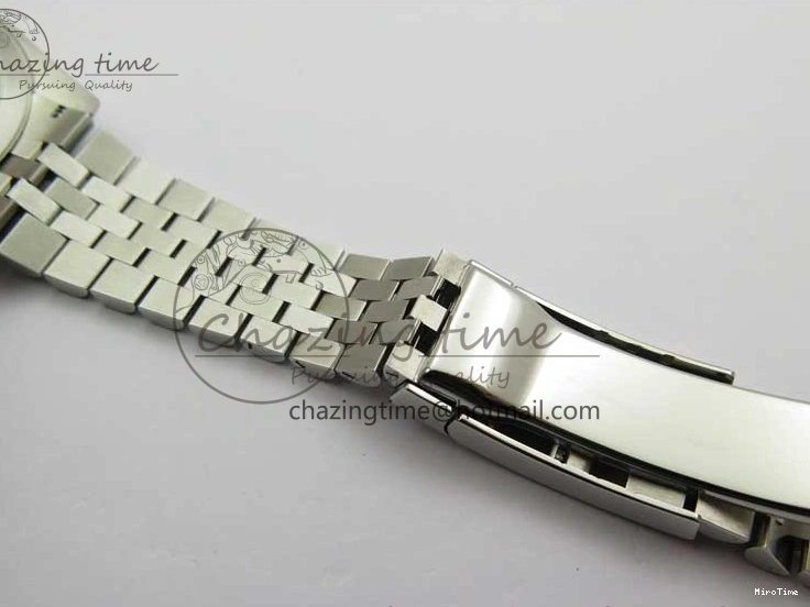 MiroTime 0101 SoftTouch DateJust 41 126334 ZF 1:1 Best Edition 904L Steel Silver Dial Stick Marker on Jubilee Bracelet A 2437